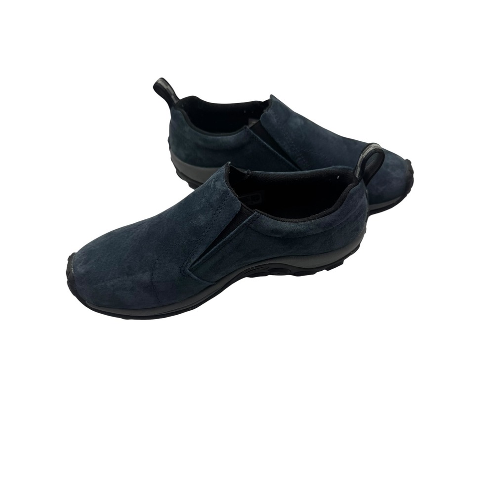 Merrell Jungle Moc Womens Navy Blue Suede Slip On Shoes J599386 Size 9 - Picture 9 of 11